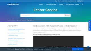 
                            9. Ich habe mein FTP-Passwort/Login verlegt. Was tun? - Fantastic ...