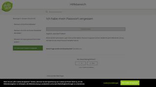 
                            3. Ich habe mein Passwort vergessen. – HelloFresh Kundenservice