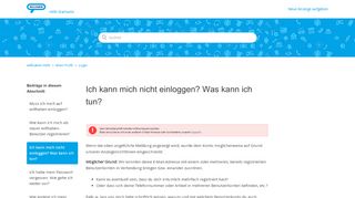 
                            8. Ich kann mich nicht einloggen? Was kann ich tun? – willhaben Hilfe