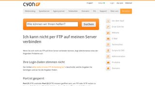 
                            12. Ich kann nicht per FTP auf meinen Server verbinden - Cyon