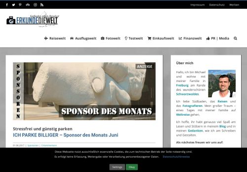 
                            8. ich-parke-billiger.de – Sponsor des Monats | Erkunde die Welt