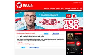 
                            5. Ich will mehr! - Mit meinem Login - Radio Hamburg