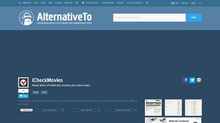 
                            9. iCheckMovies Alternatives and Similar Websites and Apps ...