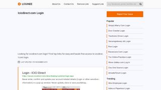 
                            8. Icicdirect.com Login