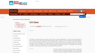 
                            10. ICICI Bank - Business Maps of India