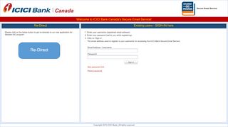 
                            4. ICICI Bank Canada Secure Online Mail