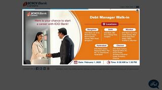 
                            13. ICICI Bank: Careers