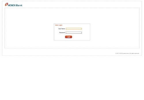 
                            13. ICICI Bank - User Login