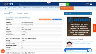 
                            8. ICICI Pru Multi-Asset Fund (G) - ICICI Prudential Mutual Fund -Nav ...
