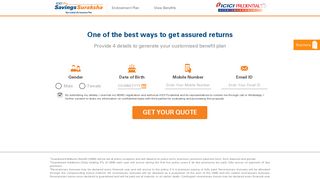 
                            2. ICICI Pru Savings Suraksha - ICICI Prudential