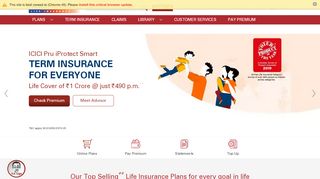 
                            6. ICICI Prudential: Life Insurance - Policy and Plans in India