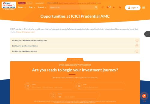 
                            12. ICICI Prudential Mutual Funds > Careers > Opportunities at ICICI ...