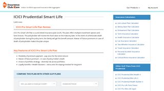
                            4. ICICI Prudential Smart Life - Review, Benefits & Key Features ...