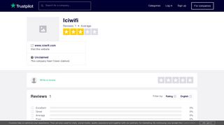 
                            7. Iciwifi Reviews | Read Customer Service Reviews of www.iciwifi.com