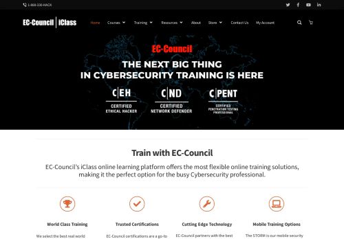 
                            11. iClass Certified Ethical Hacker - InfoSec Training | EC-Council