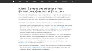 
                            2. iCloud : à propos des adresses e-mail @icloud.com, @me.com et ...