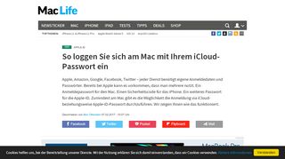 
                            6. iCloud: Apple-ID für den Login am Mac nutzen - so geht's | Mac Life
