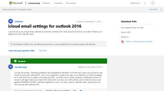 
                            12. icloud email settings for outlook 2016 - Microsoft Community