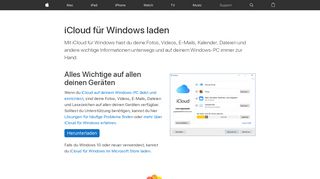 
                            6. iCloud für Windows laden - Apple Support