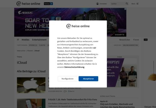 
                            7. iCloud | heise online