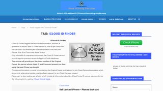 
                            12. iCloud ID Finder - Find the original owner of an ICloud ...