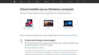 
                            5. iCloud instellen op uw Windows-computer - Apple Support
