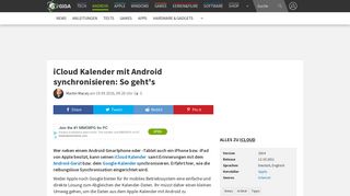 
                            6. iCloud Kalender mit Android synchronisieren: So geht's – GIGA
