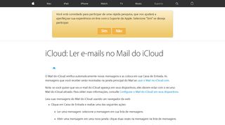 
                            7. iCloud: Ler e‑mails no Mail do iCloud - Apple Support