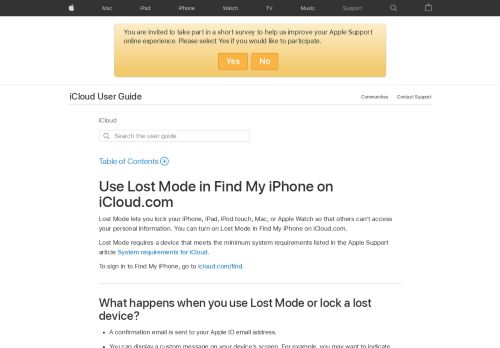 
                            3. iCloud: Lock and track your device using Lost Mode in Find My iPhone