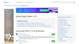 
                            8. icloud login finder v1.0 - UpdateStar.com