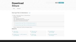 
                            9. ICloud Login Finder v2.4.2download.exe (303.00 KB ...