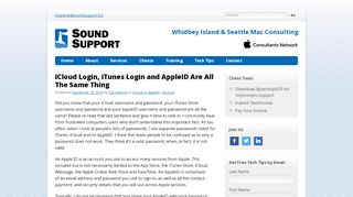
                            13. iCloud Login, iTunes Login and AppleID Are All The ... - Sound Support