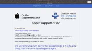 
                            13. iCloud-Mail-Fehler beim Senden - Apple Support