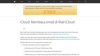 
                            6. iCloud: Membaca email di Mail iCloud - Apple Support