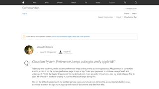 
                            5. iCloud on System Preferences keeps asking… - Apple ...