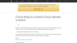 
                            7. iCloud: Reply to a shared iCloud calendar invitation - Apple Support