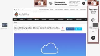 
                            12. iCloud-Störung: Viele Dienste derzeit nicht erreichbar | apfellike