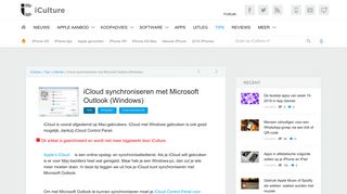 
                            7. iCloud synchroniseren met Microsoft Outlook (Windows) - iCulture