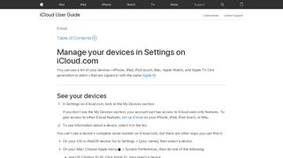 
                            3. iCloud: Verwalten deiner Geräte in den Einstellungen ... - Apple Support