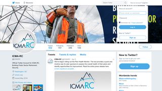 
                            9. ICMA-RC (@ICMARC) | Twitter