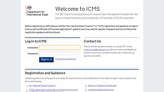 
                            9. ICMS - Import Case Management System