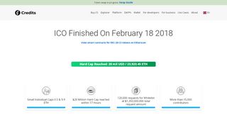 
                            3. ICO results | Credits.com