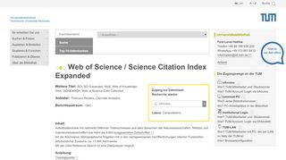 
                            2. Icon gelbe Ampel Web of Science / Science Citation Index Expanded
