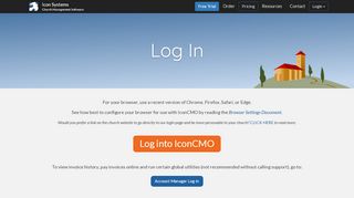 
                            3. IconCMO | Login | Icon Systems Inc.