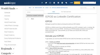 
                            6. ICPCID as LinkedIn Certification