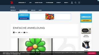 
                            11. ICQ - Einfache Anmeldung - ProSieben