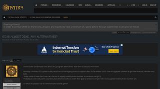
                            5. ICQ is almost dead. Any alternatives? | Stratics Community Forums