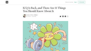 
                            6. ICQ Is Back, and There Are 11 Things You Should Know About It