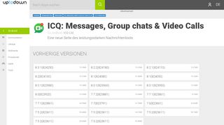 
                            12. ICQ Messenger Alte Versionen - Android