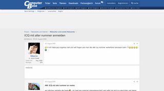 
                            7. ICQ mit alter nummer anmelden | ComputerBase Forum